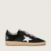 Ball Star LTD para hombre en ante negro con Pieles