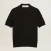 Camisas de mujer en lana merina negra