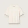 Camiseta en blanco desgastado con logotipo invertido en la espalda - Jersey Capsule