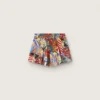 Pantalones cortos para niñas con estampado multicolor