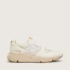 Running Sole para hombre con malla y napa blanca