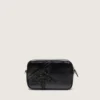 Star Bag de piel negra con estrella de cristal Swarovski