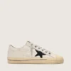 V-Star para mujer con estrella de ante negro y letras bordadas