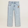 Vaqueros de denim claro para niños