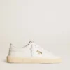 Zapatillas de tenis para mujer en piel blanca