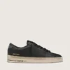 Zapatillas Stardan para hombre en piel totalmente negra