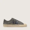 Zapatillas V-Star para hombre en ante negro con estrella de piel negra