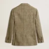 Americana de doble botonadura para mujer en lana de Shetland