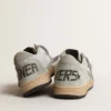 Ball Star Junior con purpurina y inserciones de ante gris hielo