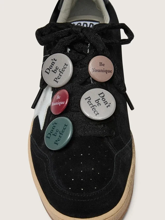 Ball Star LTD para hombre en ante negro con Pieles