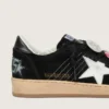 Ball Star LTD para hombre en ante negro con Pieles