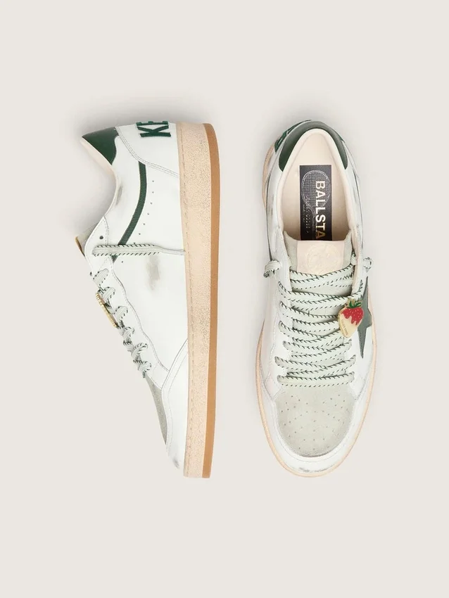 Ball Star LTD para hombre en piel blanca con estrella verde y Pieles