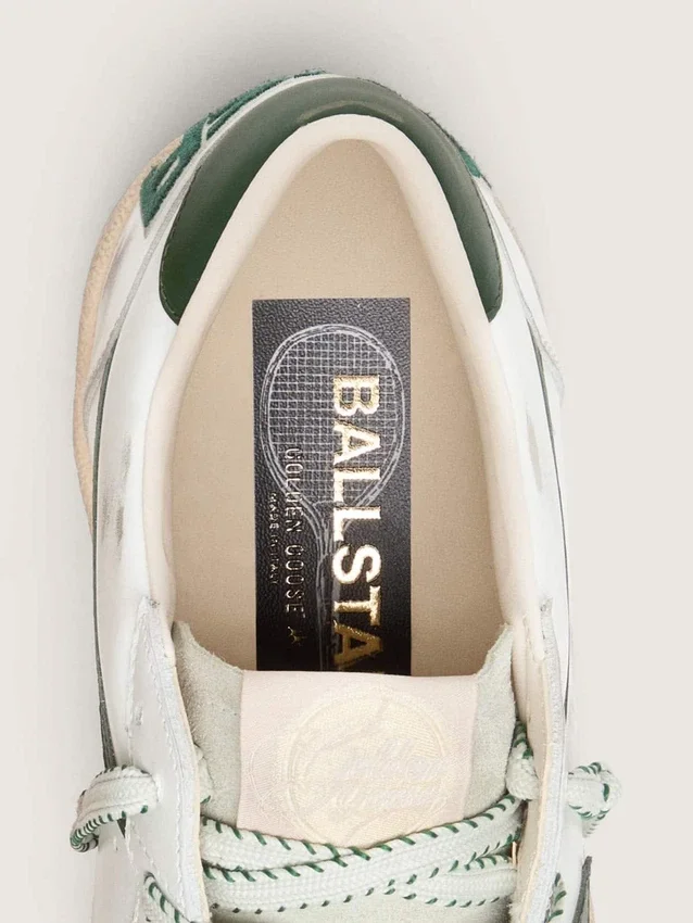 Ball Star LTD para hombre en piel blanca con estrella verde y Pieles