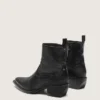 Botas bajas «Debbie» para hombre en piel negra