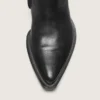Botas bajas «Debbie» para hombre en piel negra