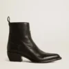 Botas Debbie para mujer en piel negra