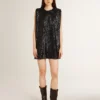 Botas Kurt de piel negra con hebilla plateada