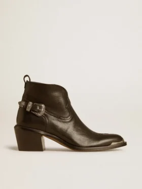 Botas Patty de piel negra