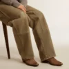 Botas «Young» de ante marrón oscuro