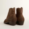 Botas «Young» de ante marrón oscuro