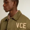 Camisas de algodón para hombre en color oliva