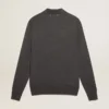 Camisas de manga larga para hombre en lana merina gris