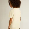 Camisas para niños en blanco desgastado con letras multicolores