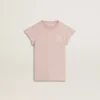 Camisas rosas para niñas con mangas con volantes y bordado