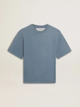 Camiseta azul claro con logotipo invertido en la espalda - Jersey Capsule
