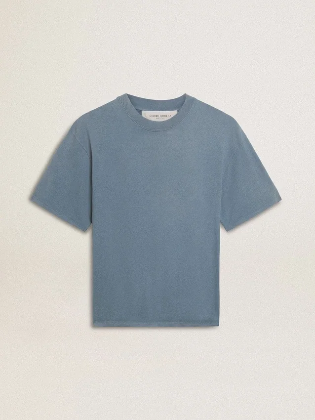 Camiseta azul claro con logotipo invertido en la espalda - Jersey Capsule