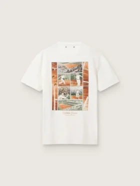 Camiseta de hombre con estampado en la espalda