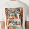 Camiseta de hombre con estampado en la espalda