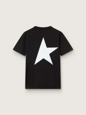 Camiseta de la Star Collection con logotipo y estrella blancos en contraste