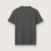 Camiseta de mujer en gris antracita con cristales