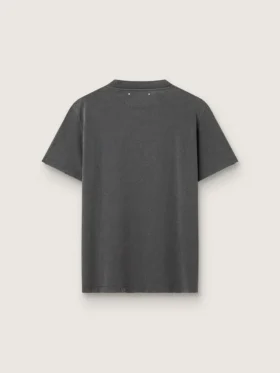 Camiseta de mujer en gris antracita con cristales