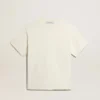 Camiseta en blanco desgastado con logotipo invertido en la espalda - Jersey Capsule