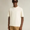 Camiseta en blanco desgastado con logotipo invertido en la espalda - Jersey Capsule