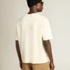 Camiseta en blanco desgastado con logotipo invertido en la espalda - Jersey Capsule