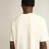 Camiseta en blanco desgastado con logotipo invertido en la espalda - Jersey Capsule