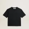 Camiseta en negro lavado con logotipo invertido en la espalda - Jersey Capsule