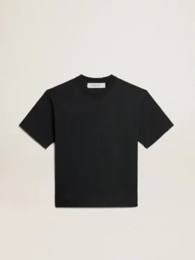 Camiseta en negro lavado con logotipo invertido en la espalda - Jersey Capsule