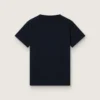 Camiseta «Journey» para niños en jersey de algodón azul con estampado digital de la mascota