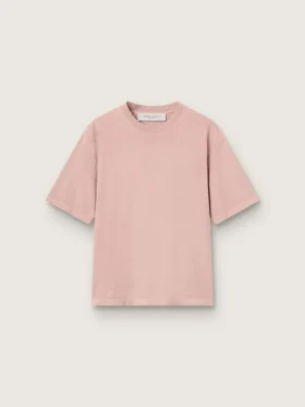 Camiseta rosa empolvado con logotipo invertido en la espalda - Jersey Capsule