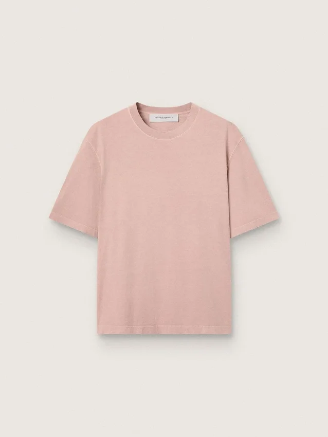 Camiseta rosa empolvado con logotipo invertido en la espalda - Jersey Capsule