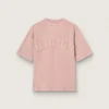 Camiseta rosa empolvado con logotipo invertido en la espalda - Jersey Capsule