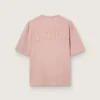 Camiseta rosa empolvado con logotipo invertido en la espalda - Jersey Capsule