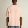 Camiseta rosa empolvado con logotipo invertido en la espalda - Jersey Capsule