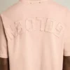 Camiseta rosa empolvado con logotipo invertido en la espalda - Jersey Capsule
