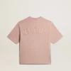 Camiseta rosa empolvado con logotipo invertido en la espalda - Jersey Capsule