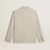 Chaqueta Coach de mezcla de lana en color caqui para hombre